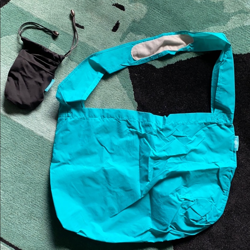 Tieks bag and pouch